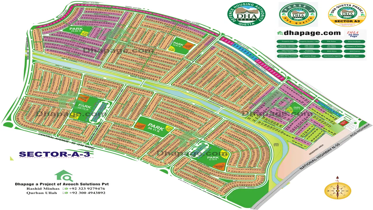Sector A3, Phase 1, DHA Quetta
