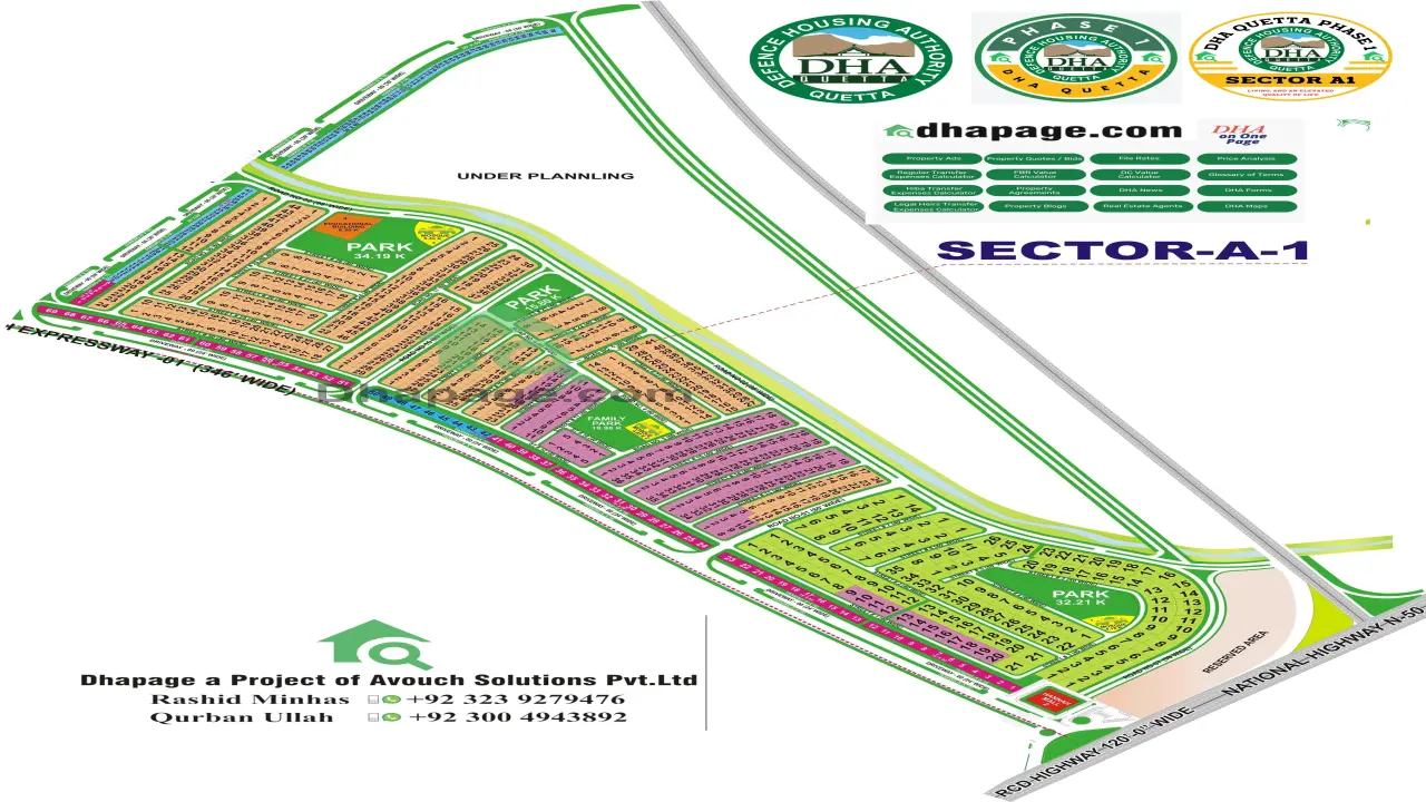 Sector A1, Phase 1, DHA Quetta