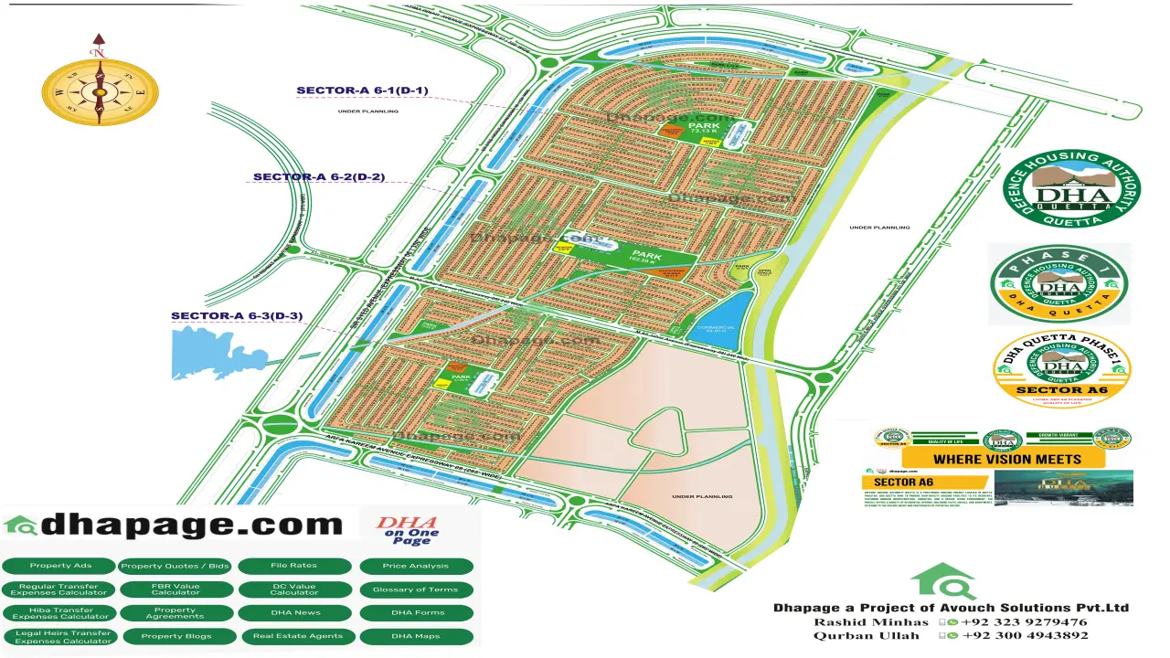 Sector A6, Phase 1, DHA Quetta