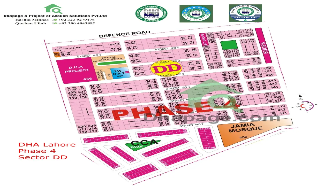 Sector CCA, Phase 4, DHA Lahore	