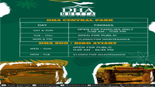 DHA Quetta Parks Timings 