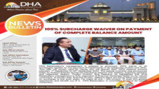 DHA Bahawalpur 100% Surcharge Waiver on Complete Payment of Balance Amount